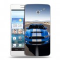 Дизайнерский пластиковый чехол для Huawei Ascend D2 Ford