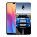 Дизайнерский силиконовый с усиленными углами чехол для Xiaomi RedMi 8A Ford