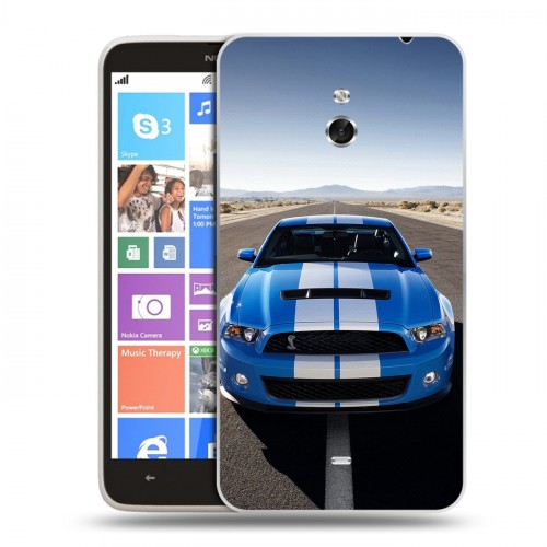 Дизайнерский пластиковый чехол для Nokia Lumia 1320 Ford