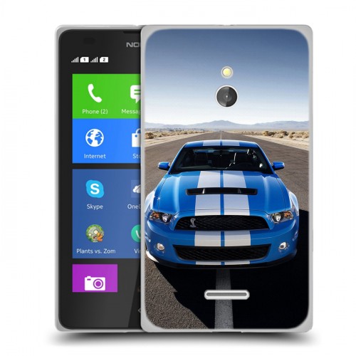 Дизайнерский силиконовый чехол для Nokia XL Ford