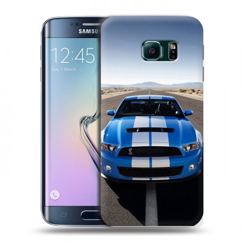 Дизайнерский силиконовый чехол для Samsung Galaxy S6 Edge Ford