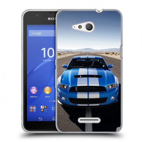 Дизайнерский пластиковый чехол для Sony Xperia E4g Ford