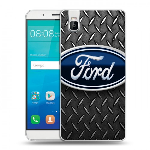 Дизайнерский пластиковый чехол для Huawei ShotX Ford