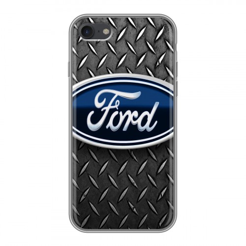 Дизайнерский силиконовый чехол для Iphone 7 Ford