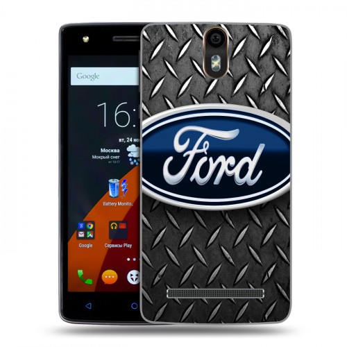 Дизайнерский силиконовый чехол для Wileyfox Storm Ford