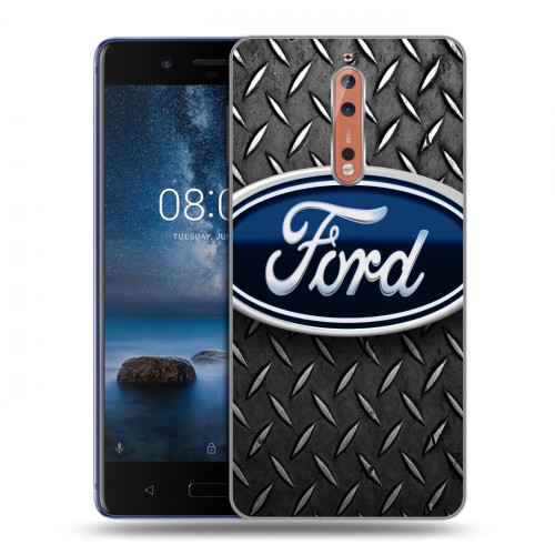 Дизайнерский пластиковый чехол для Nokia 8 Ford