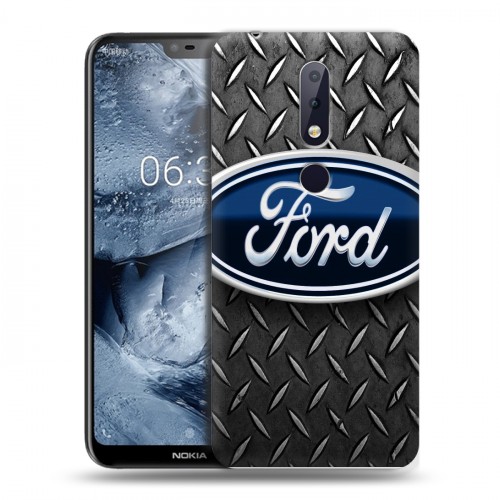 Дизайнерский пластиковый чехол для Nokia 6.1 Plus Ford