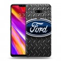 Дизайнерский пластиковый чехол для LG G8 ThinQ Ford