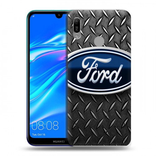 Дизайнерский пластиковый чехол для Huawei Y6 (2019) Ford