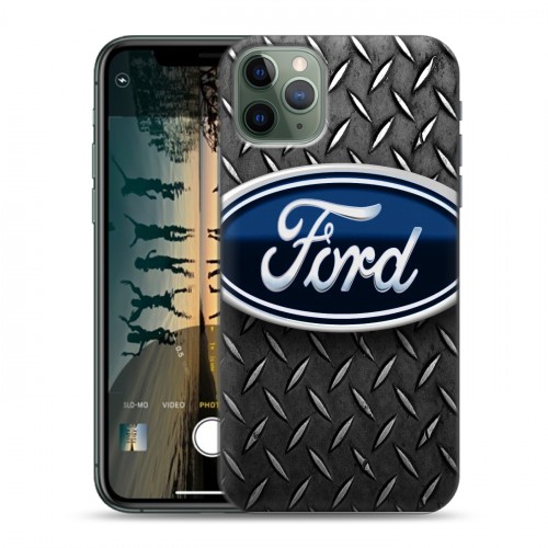 Дизайнерский пластиковый чехол для Iphone 11 Pro Ford