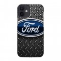 Дизайнерский пластиковый чехол для Iphone 12 Mini Ford