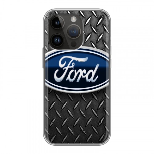 Дизайнерский силиконовый чехол для Iphone 14 Pro Ford