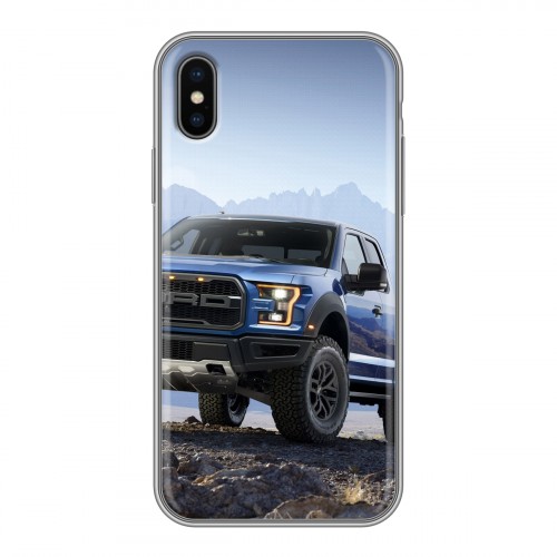 Дизайнерский силиконовый чехол для Iphone x10 Ford