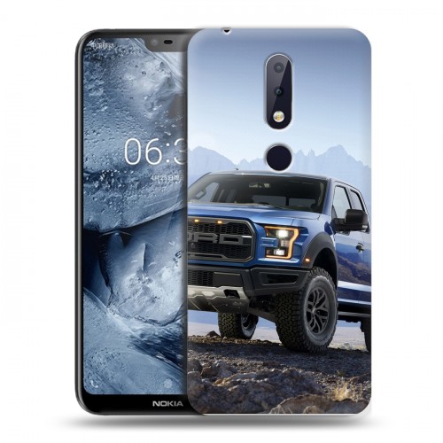 Дизайнерский пластиковый чехол для Nokia 6.1 Plus Ford