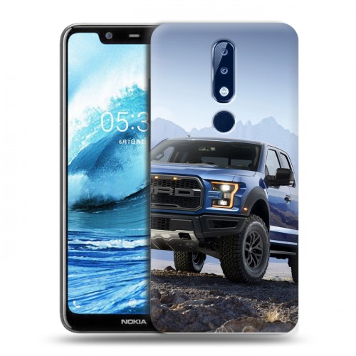 Дизайнерский силиконовый чехол для Nokia 5.1 Plus Ford