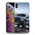 Дизайнерский силиконовый чехол для Iphone Xs Max Ford