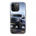 Дизайнерский силиконовый чехол для Iphone 14 Pro Ford