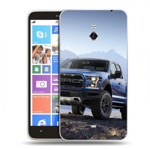 Дизайнерский пластиковый чехол для Nokia Lumia 1320 Ford