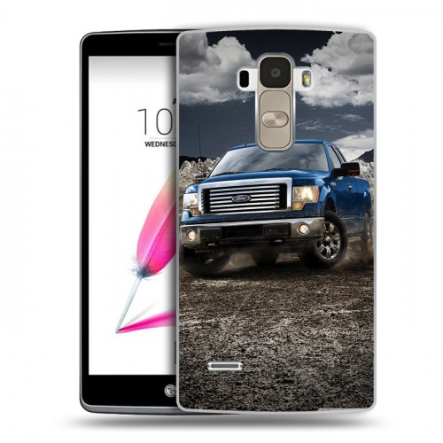 Дизайнерский силиконовый чехол для LG G4 Stylus Ford