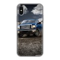 Дизайнерский силиконовый чехол для Iphone x10 Ford