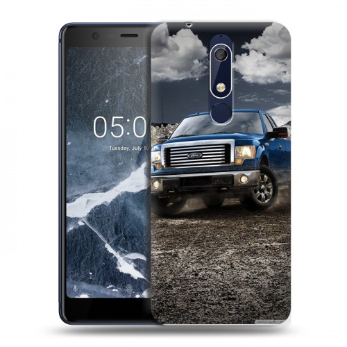 Дизайнерский пластиковый чехол для Nokia 5.1 Ford