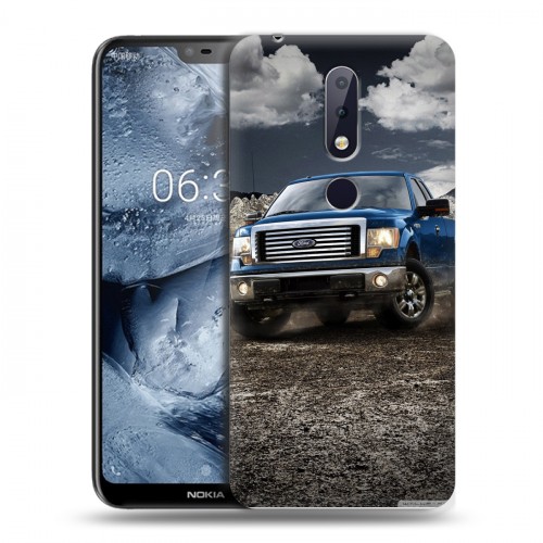 Дизайнерский пластиковый чехол для Nokia 6.1 Plus Ford