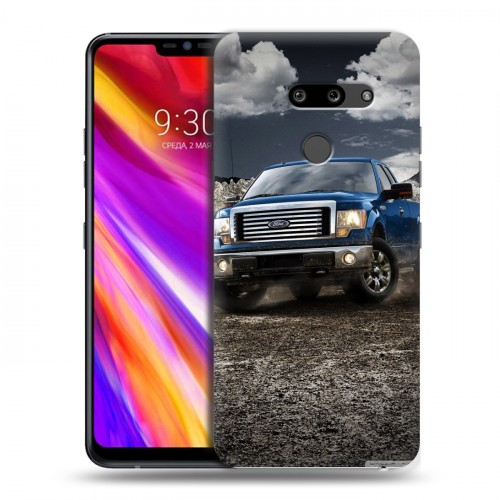 Дизайнерский пластиковый чехол для LG G8 ThinQ Ford