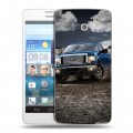 Дизайнерский пластиковый чехол для Huawei Ascend D2 Ford