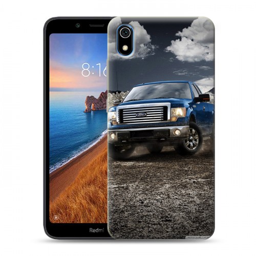 Дизайнерский силиконовый чехол для Xiaomi RedMi 7A Ford