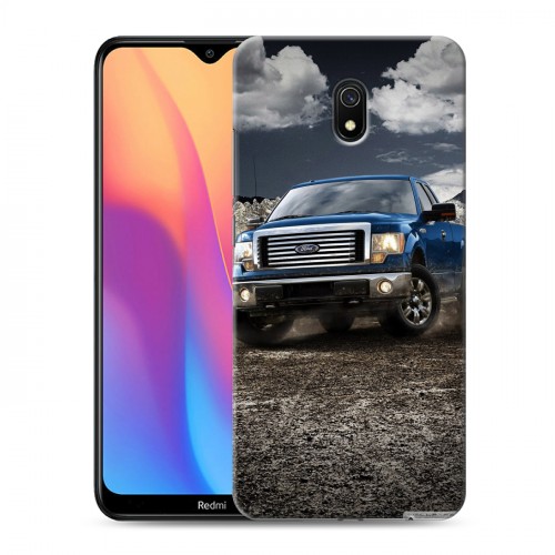 Дизайнерский силиконовый с усиленными углами чехол для Xiaomi RedMi 8A Ford