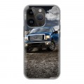 Дизайнерский силиконовый чехол для Iphone 14 Pro Ford