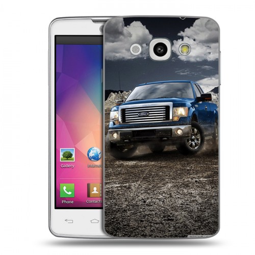 Дизайнерский пластиковый чехол для LG L60 Ford