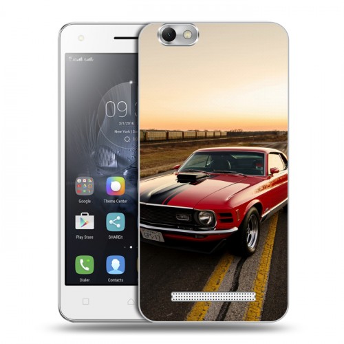 Дизайнерский силиконовый чехол для Lenovo Vibe C Ford