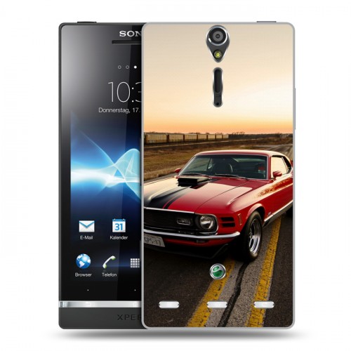 Дизайнерский пластиковый чехол для Sony Xperia S Ford