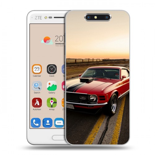 Дизайнерский пластиковый чехол для ZTE Blade V8 Ford