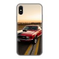 Дизайнерский силиконовый чехол для Iphone x10 Ford