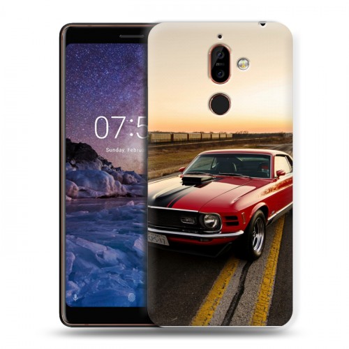 Дизайнерский пластиковый чехол для Nokia 7 Plus Ford