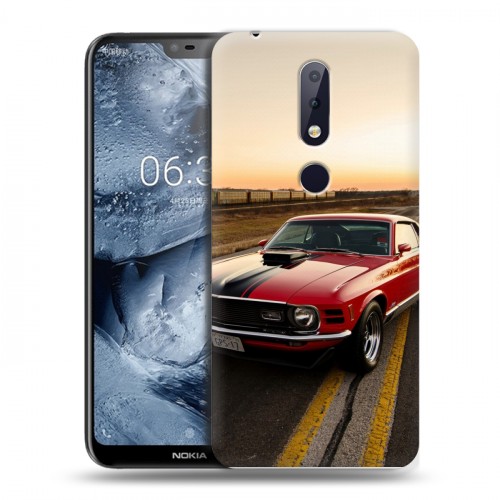 Дизайнерский пластиковый чехол для Nokia 6.1 Plus Ford