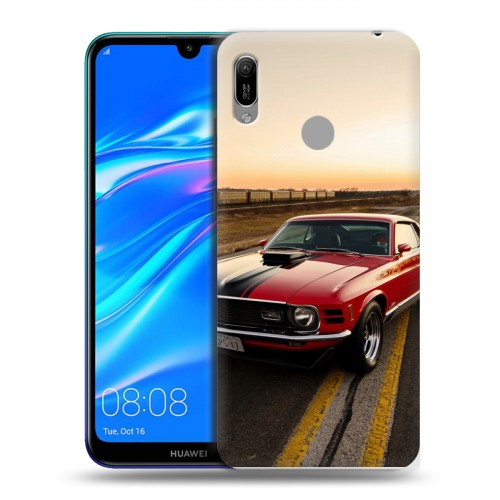 Дизайнерский пластиковый чехол для Huawei Y6 (2019) Ford