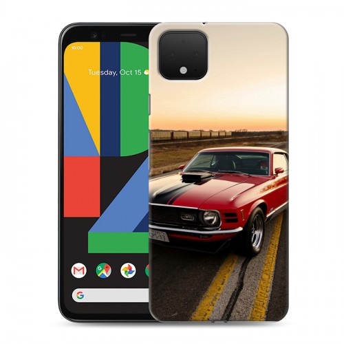 Дизайнерский пластиковый чехол для Google Pixel 4 Ford