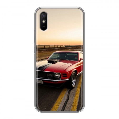 Дизайнерский силиконовый чехол для Xiaomi RedMi 9A Ford