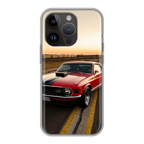 Дизайнерский силиконовый чехол для Iphone 14 Pro Ford