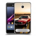 Дизайнерский силиконовый чехол для Sony Xperia E1 Ford