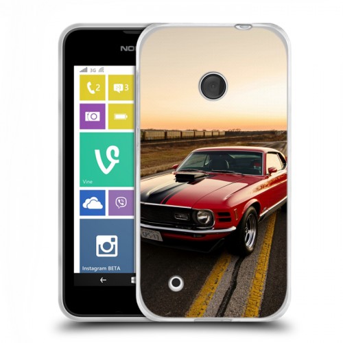 Дизайнерский пластиковый чехол для Nokia Lumia 530 Ford