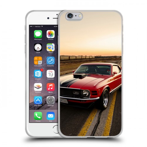 Дизайнерский силиконовый чехол для Iphone 6 Plus/6s Plus Ford