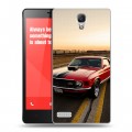 Дизайнерский силиконовый чехол для Xiaomi RedMi Note Ford