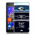 Дизайнерский пластиковый чехол для Microsoft Lumia 540 Ford