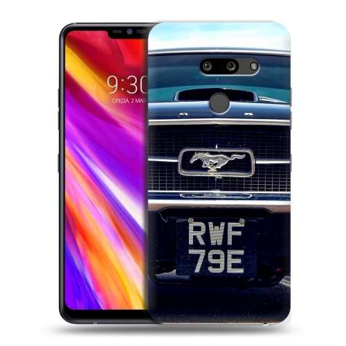 Дизайнерский пластиковый чехол для LG G8 ThinQ Ford