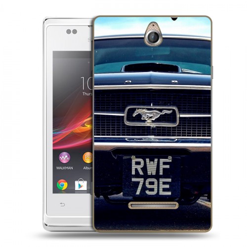 Дизайнерский пластиковый чехол для Sony Xperia E Ford