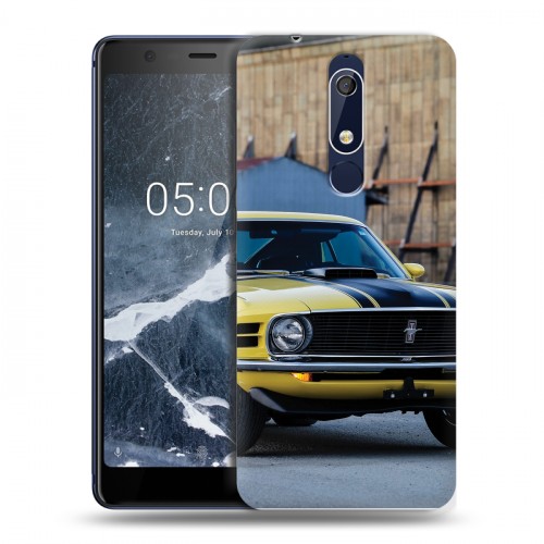 Дизайнерский пластиковый чехол для Nokia 5.1 Ford